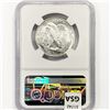 Image 2 : 1943 Walking Liberty Half Dollar NGC MS65