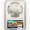 Image 2 : 1997-S J. Robinson Silver 26.73g Dollar NGC MS70