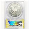 Image 2 : 1878-CC Morgan Silver Dollar ANACS MS62 CAMEO DMPL
