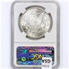 Image 2 : 1884-CC Morgan Silver Dollar NGC MS63