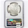 Image 2 : 1884-CC Morgan Silver Dollar NGC BU