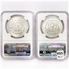 Image 2 : 1900-O, 1897 Set (2) Morgan Silver Dollar NGC MS62