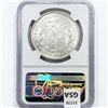 Image 2 : 1921-D Morgan Silver Dollar NGC MS61
