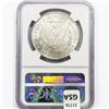 Image 2 : 1881-CC Morgan Silver Dollar NGC MS64