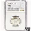 Image 1 : 1917 Standing Liberty Quarter NGC MS61