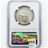 Image 2 : 1936 Wisconsin Half Dollar NGC MS66
