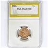 Image 1 : 1906 Indian Head Cent PGA MS64 RED