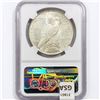 Image 2 : 1923-D Silver Peace Dollar NGC MS60