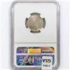 Image 2 : 1883 Shield Nickel NGC MS66
