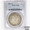 Image 1 : 1881-CC Morgan Silver Dollar PCGS VG08