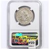Image 2 : 1853-O Seated Lib. 50C NGC Shipwreck SS Rep Bx Set