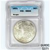 Image 1 : 1921 Morgan Silver Dollar ICG MS65