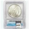 Image 2 : 1921 Morgan Silver Dollar ICG MS65