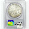 Image 2 : 1881-CC Morgan Silver Dollar PCGS MS64