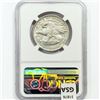Image 2 : 1921 Alabama Half Dollar NGC MS62