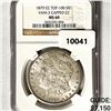 Image 1 : 1879-CC Morgan Silver Dollar NGC MS60 VAM-3 Capped
