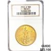 Image 1 : 1924-S $20 Gold Double Eagle NGC MS61