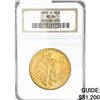 Image 1 : 1926-S $20 Gold Double Eagle NGC MS64
