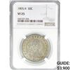 Image 1 : 1805/4 Draped Bust Half Dollar NGC VF25