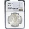 Image 1 : 1880-O Morgan Silver Dollar NGC MS61