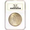 Image 1 : 1881 Morgan Silver Dollar NGC MS62