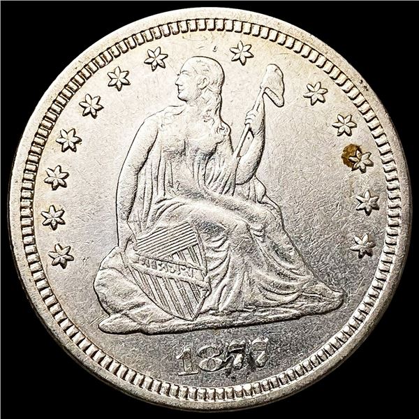 1877 Seated Liberty Quarter UNCIRCULATED