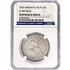 Image 1 : 1853 Seated Lib. 50C NGC Shipwreck SS Rep Bx Set
