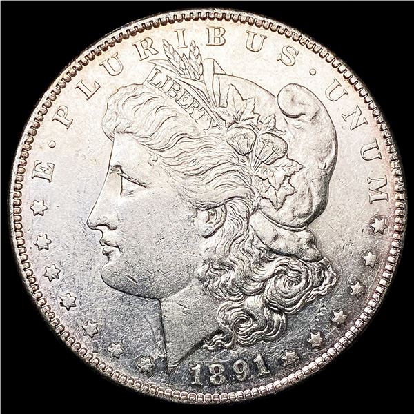 1891-S Morgan Silver Dollar UNCIRCULATED