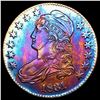 Image 1 : 1831 TONED Capped Bust Half Dollar CLOSELY