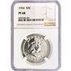 Image 1 : 1954 Franklin Half Dollar NGC PF68