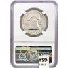 Image 2 : 1954 Franklin Half Dollar NGC PF68