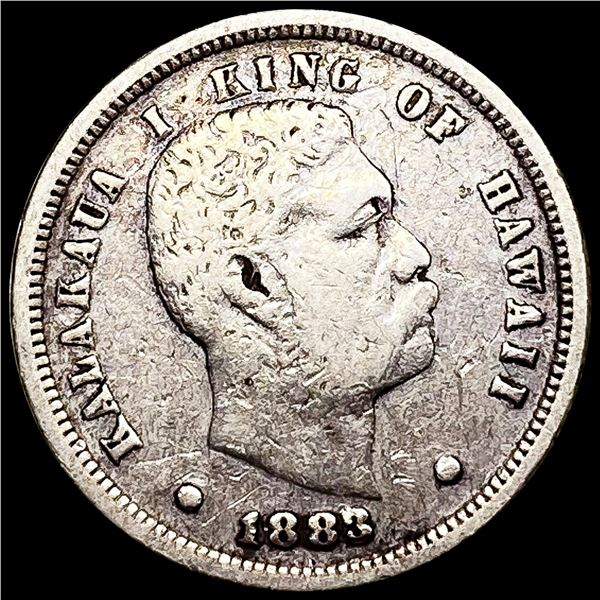 1883 Barber Dime LIGHTLY CIRCULATED