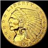 Image 1 : 1914 $2.50 Gold Quarter Eagle CLOSELY