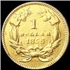 Image 2 : 1856 Rare Gold Dollar ABOUT UNCIRCULATED