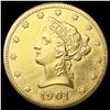 Image 1 : 1901-S $10 Gold Eagle CLOSELY UNCIRCULATED