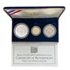 Image 1 : 1994-W US .24ozt Gold & .76ozt Silver 3 Coin Set