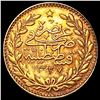 Image 2 : 1876 Turkey .2127oz Gold 100 Kurush CLOSELY