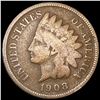 Image 1 : 1908-S Indian Head Cent NICELY CIRCULATED