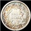 Image 2 : 1860 Seated Liberty Half Dime CLOSELY