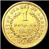 Image 2 : 1853 Rare Gold Dollar NICELY CIRCULATED