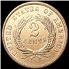 Image 2 : 1864 Two Cent Piece GEM BU