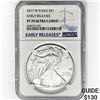 Image 3 : 2017-W American Silver Eagle NGC PF70 UC