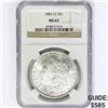 Image 3 : 1883-CC Morgan Silver Dollar NGC MS63