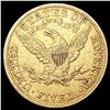 Image 2 : 1880 $5 Gold Half Eagle CLOSELY UNCIRCULATED