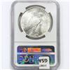 Image 2 : 1923 Silver Peace Dollar NGC MS65