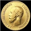 Image 1 : 1900 Russia .2489oz Gold 10 Roubles CLOSELY