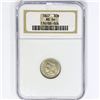 Image 1 : 1867 Nickel Three Cent NGC MS64