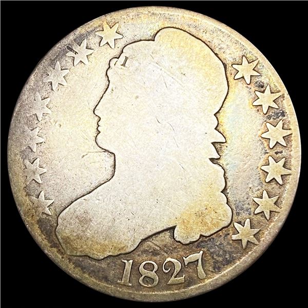 1827 Capped Bust Half Dollar NICELY CIRCULATED