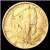 Image 1 : 1926 .1209oz Gold US Sesquin. $2.5 CLOSELY UNCIRC