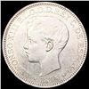 Image 1 : 1895 Puerto Rico Silver 1 Peso UNCIRCULATED
